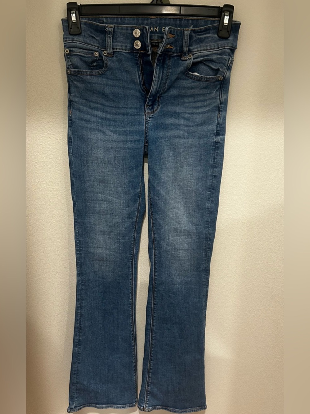 American Eagle Outfitters Medium Blue Kickboot Jeans- Regular Length
